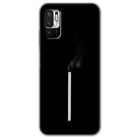 Poco M3 Pro Sönmüş Kibrit Baskılı Uyumlu Silikon Kılıf
