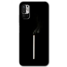 Poco M3 Pro Sönmüş Kibrit Baskılı Uyumlu Silikon Kılıf