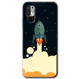 Poco M3 Pro Space Smoke Baskılı Uyumlu Silikon Kılıf