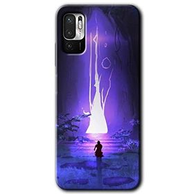 Poco M3 Pro Wanderer Silhouette Baskılı Uyumlu Silikon Kılıf