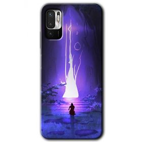 Poco M3 Pro Wanderer Silhouette Baskılı Uyumlu Silikon Kılıf