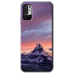 Poco M3 Pro Zirve Baskılı Uyumlu Silikon Kılıf