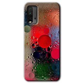 Poco M3 Wet Bubbles Baskılı Uyumlu Silikon Kılıf