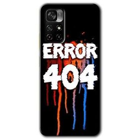 Poco M4 Pro 5G 404 Error Baskılı Uyumlu Silikon Kılıf