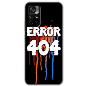 Poco M4 Pro 5G 404 Error Baskılı Uyumlu Silikon Kılıf