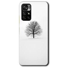 Poco M4 Pro 5G Alone Tree Baskılı Uyumlu Silikon Kılıf