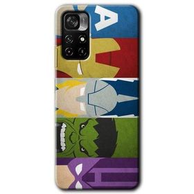 Poco M4 Pro 5G Avengers 1 Baskılı Uyumlu Silikon Kılıf