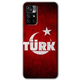 Poco M4 Pro 5G Ayyıldız Türk Baskılı Uyumlu Silikon Kılıf