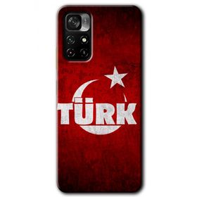 Poco M4 Pro 5G Ayyıldız Türk Baskılı Uyumlu Silikon Kılıf