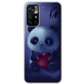 Poco M4 Pro 5G Bebek Panda Baskılı Uyumlu Silikon Kılıf