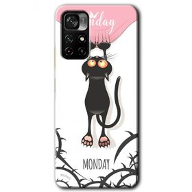 Poco M4 Pro 5G Dark Sunday Baskılı Uyumlu Silikon Kılıf