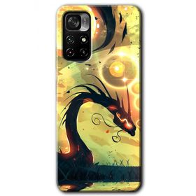 Poco M4 Pro 5G Digital Dragon Baskılı Uyumlu Silikon Kılıf