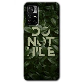 Poco M4 Pro 5G Do Not Hide Baskılı Uyumlu Silikon Kılıf