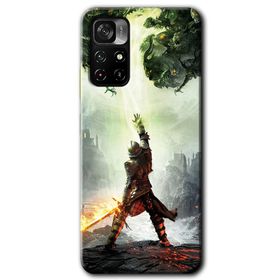 Poco M4 Pro 5G Dragon Hunter Baskılı Uyumlu Silikon Kılıf