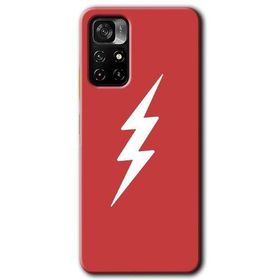 Poco M4 Pro 5G Flash Logo Baskılı Uyumlu Silikon Kılıf