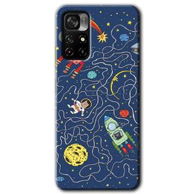 Poco M4 Pro 5G Graffiti Çizgi Film Baskılı Uyumlu Silikon Kılıf