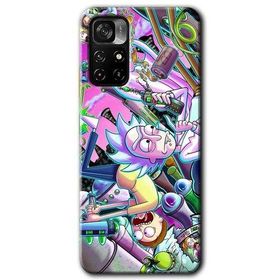 Poco M4 Pro 5G Graffiti Çizgi Film Baskılı Uyumlu Silikon Kılıf