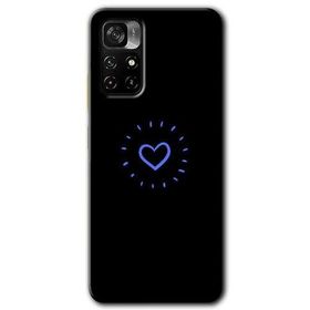 Poco M4 Pro 5G Heart Strokes Baskılı Uyumlu Silikon Kılıf