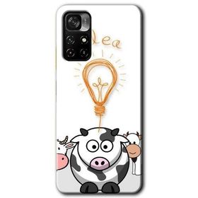Poco M4 Pro 5G İdea Lamp Baskılı Uyumlu Silikon Kılıf