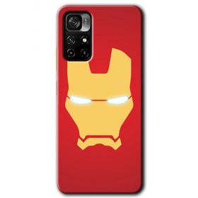 Poco M4 Pro 5G İronMan Baskılı Uyumlu Silikon Kılıf