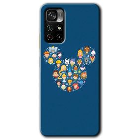 Poco M4 Pro 5G Kara Kedi Baskılı Uyumlu Silikon Kılıf