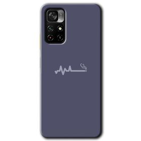 Poco M4 Pro 5G Kara Kedi Baskılı Uyumlu Silikon Kılıf
