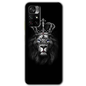 Poco M4 Pro 5G King Lion Baskılı Uyumlu Silikon Kılıf