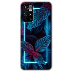 Poco M4 Pro 5G Mekanik Yaprak 4 Baskılı Uyumlu Silikon Kılıf