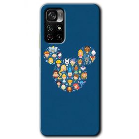 Poco M4 Pro 5G Mickey Baskılı Uyumlu Silikon Kılıf