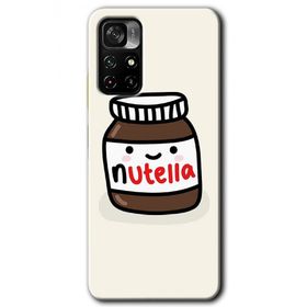 Poco M4 Pro 5G Nutella Aşkım Baskılı Uyumlu Silikon Kılıf
