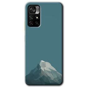 Poco M4 Pro 5G Polygon Graident 3 Baskılı Uyumlu Silikon Kılıf