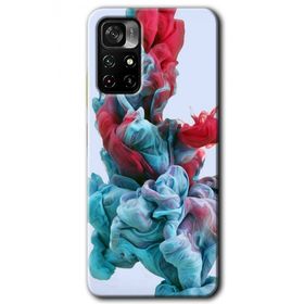 Poco M4 Pro 5G Renkli Karışım Baskılı Uyumlu Silikon Kılıf