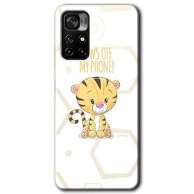 Poco M4 Pro 5G Sevimli Kedi 1 Baskılı Uyumlu Silikon Kılıf