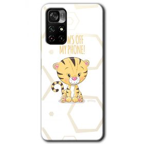 Poco M4 Pro 5G Sevimli Kedi 1 Baskılı Uyumlu Silikon Kılıf