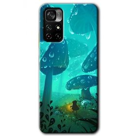 Poco M4 Pro 5G Silhoutte Dropss Baskılı Uyumlu Silikon Kılıf