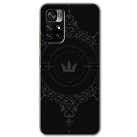 Poco M4 Pro 5G Siyah Mandala 1 Baskılı Uyumlu Silikon Kılıf