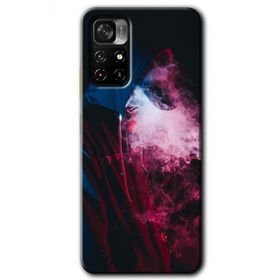 Poco M4 Pro 5G Smoke Man Baskılı Uyumlu Silikon Kılıf