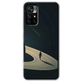 Poco M4 Pro 5G Space Planet Baskılı Uyumlu Silikon Kılıf