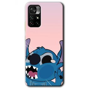 Poco M4 Pro 5G Stitch Baskılı Uyumlu Silikon Kılıf