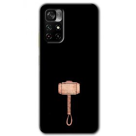 Poco M4 Pro 5G Thor Çekiç Baskılı Uyumlu Silikon Kılıf