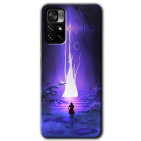 Poco M4 Pro 5G Wanderer Silhouette Baskılı Uyumlu Silikon Kılıf