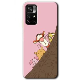 Poco M4 Pro 5G Winnie the Pooh Baskılı Uyumlu Silikon Kılıf