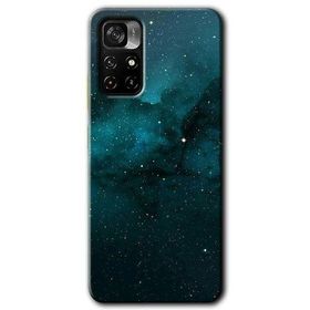 Poco M4 Pro 5G Yıldızlararası Baskılı Uyumlu Silikon Kılıf