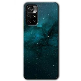 Poco M4 Pro 5G Yıldızlararası Baskılı Uyumlu Silikon Kılıf