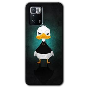 Poco X3 GT Angry Duck Baskılı Uyumlu Silikon Kılıf