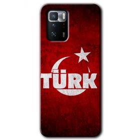 Poco X3 GT Ayyıldız Türk Baskılı Uyumlu Silikon Kılıf