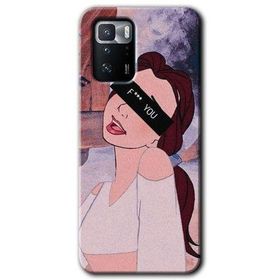 Poco X3 GT Bad Girl Baskılı Uyumlu Silikon Kılıf