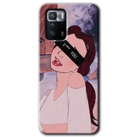 Poco X3 GT Bad Girl Baskılı Uyumlu Silikon Kılıf