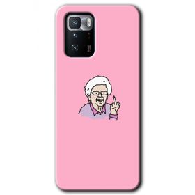 Poco X3 GT Bad Grandmother Baskılı Uyumlu Silikon Kılıf