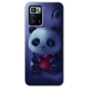 Poco X3 GT Bebek Panda Baskılı Uyumlu Silikon Kılıf